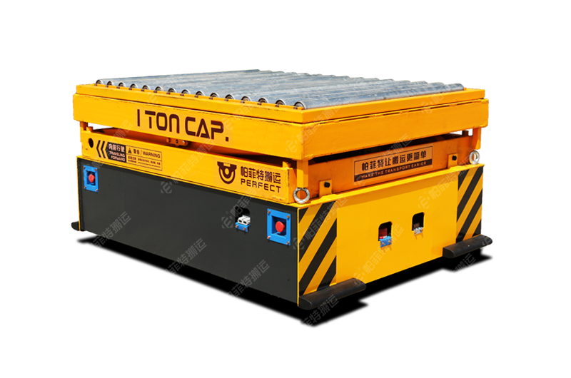  四川成都金牛區(qū)BWP-1噸無(wú)軌電動(dòng)平車交接成功